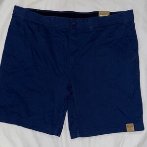 The Foundry Supply Co. Men's Tan Flat Front Shorts